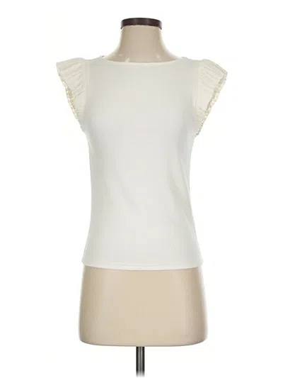 Jcrew Sleeveless Blouse In Ivory