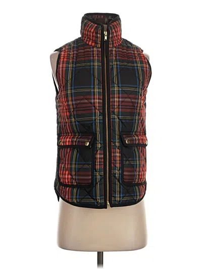 Pre-owned Jcrew Vest In Red
