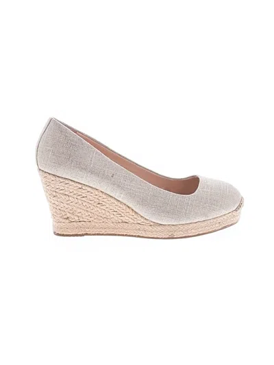 Pre-owned Jcrew Wedges In Gray