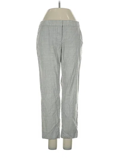 Pre-owned Jcrew Wool Pants In Gray