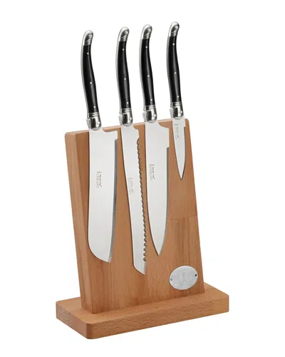 Jean Dubost Laguiole Kitchen 4pc Knife Set In Multi