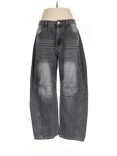 Pre-owned Jeans In Gray