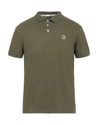 Jeckerson Polo Shirts In Green