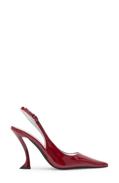 Jeffrey Campbell Treatz Slingback Pump In Red