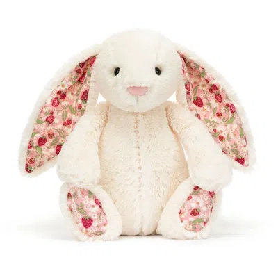 Jellycat Blossom Cream Bunny 'berry' Soft Toy - Kids In White
