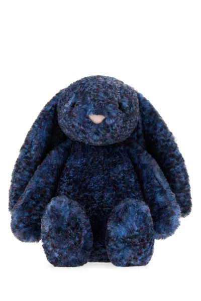 Jellycat Hopscone Luxe Bunny Original In Blue