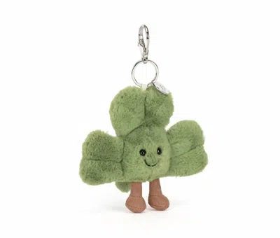 Jellycat Women's Amuseables Siofra Shamrock Bag Charm In Green