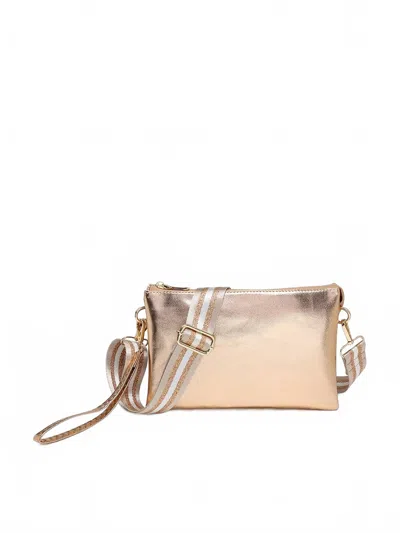 Jen & Co. Women's Izzy Crossbody Bag With Guitar Strap In Penny In Multi