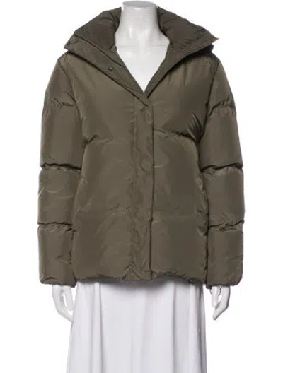 Pre-owned Jenni Kayne Down Jacket In Green