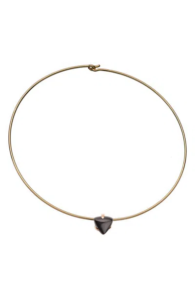Jennifer Zeuner Cora Stone Choker In Multi