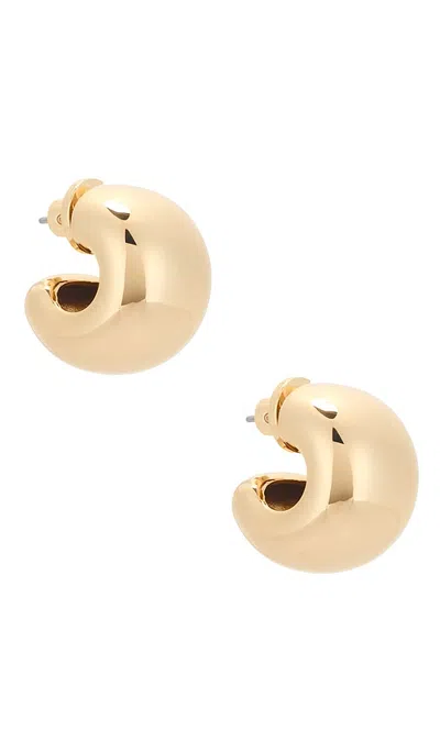 Jenny Bird Small Gemma Hoops In Gold