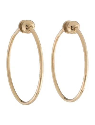 Pre-owned Jenny Bird Small Icon Hoop Earrings In Multicolor