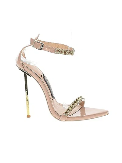 Pre-owned Jessica Rich Heels In Gold