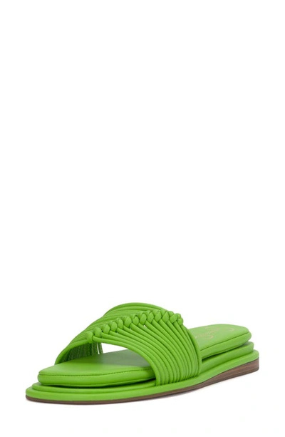 Jessica Simpson Belarina Slide Sandal In Bright Green