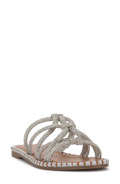 Jessica Simpson Briellea Slide Sandal In Silver