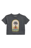 Jessica Simpson Kids' Graphic T-shirt In Charcoal Heather