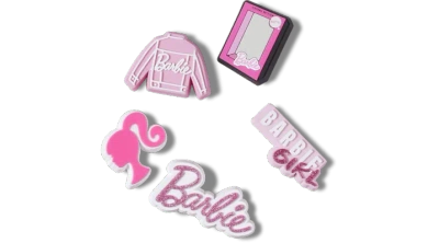 Jibbitz Barbie Pink 5 Pack