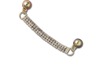 Jibbitz Disco Chain In Metallic