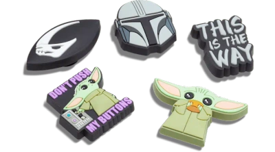 Jibbitz Disneys The Mandalorian 5 Pack In Multi