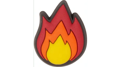 Jibbitz Fire In Yellow/orange/red