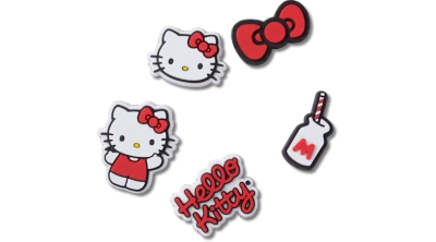 Jibbitz Hello Kitty 5 Pack In Multi