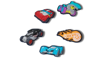 Jibbitz Hot Wheels 5 Pack In Multi