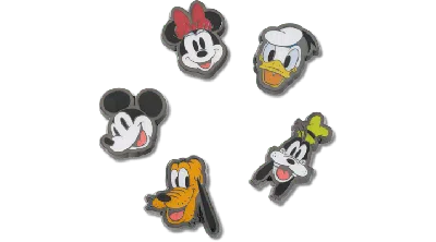 Jibbitz Mickeyandfriends Elevated5 Pack In Multi