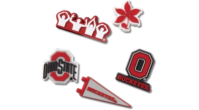 Jibbitz Kids' Ohio State University 5 Pack In Multi