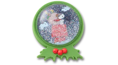 Jibbitz Peanuts Elevated Holiday Snow Globe In Multi