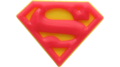 Jibbitz Superman Logo In Red