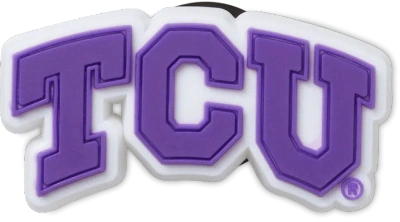 Jibbitz Texas Christian University In Purple