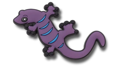 Jibbitz Uv Changing Purple Lizard