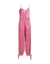 Jijil Woman Jumpsuit Magenta Size 4 Cotton, Silk, Elastane