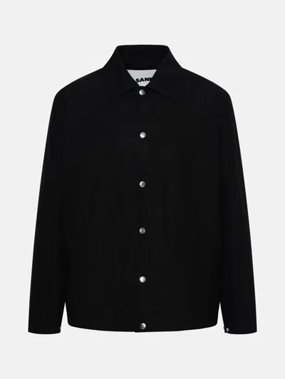 Jil Sander Black Cotton Jacket