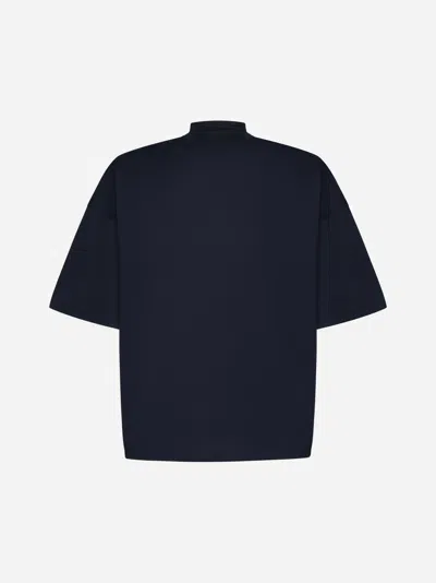 Jil Sander Cotton T-shirt In Indigo