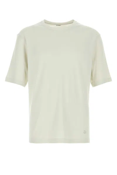 Jil Sander Cotton T-shirt Set For Men In Neutral