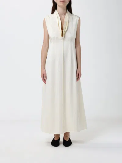 Jil Sander Dress Woman In White