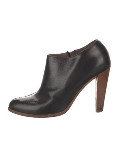 Pre-owned Jil Sander Leather Pumps In Black
