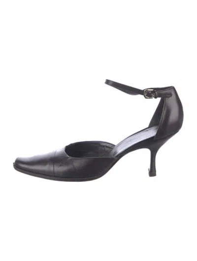Pre-owned Jil Sander Leather Pumps In Brown