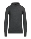 Jil Sander + Man Sweater Charcoal Size 38 Virgin Wool, Polyamide In Grey
