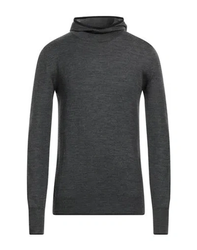 Jil Sander+ Man Sweater Charcoal Size 38 Virgin Wool, Polyamide In Grey
