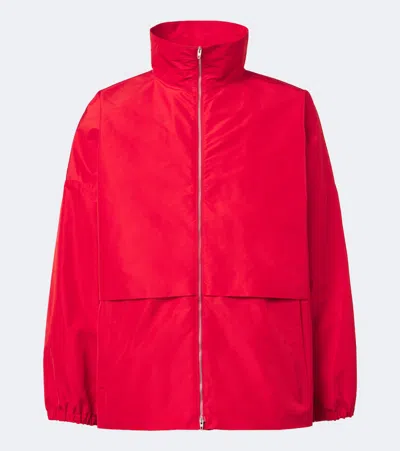 Jil Sander Technical Faille Jacket In Multi