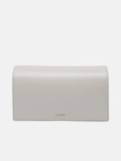 Jil Sander Tracolla All Day Buckle In White