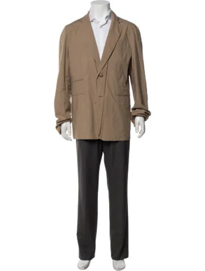 Pre-owned Jil Sander Vintage 2000's Blazer In Brown/neutrals