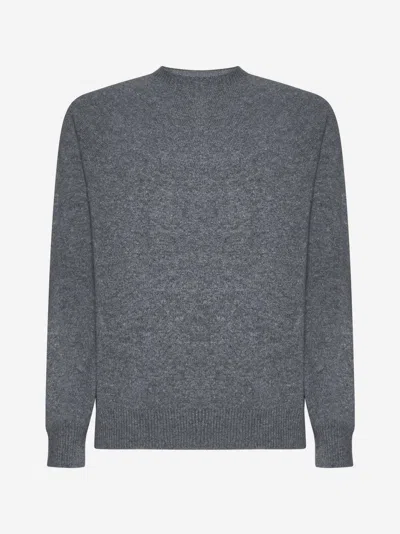 Jil Sander Wool And Cashmere Sweater In Grey