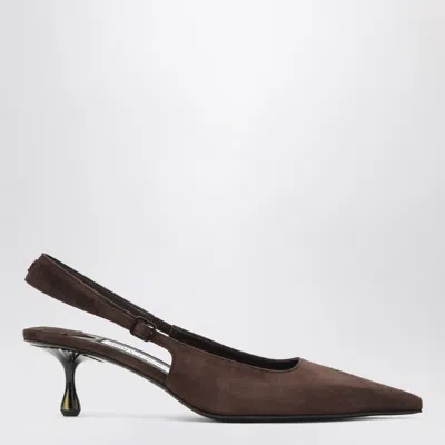 Jimmy Choo Amel 50 Pumps In Chocolate Colour