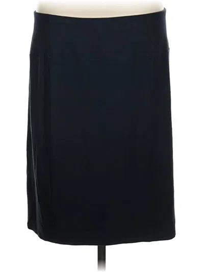 Pre-owned Jjill Formal Skirt In Black