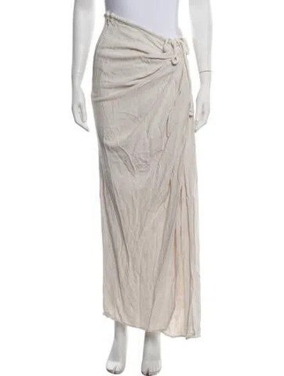 Pre-owned Jluxlabel Long Skirt In Neutrals