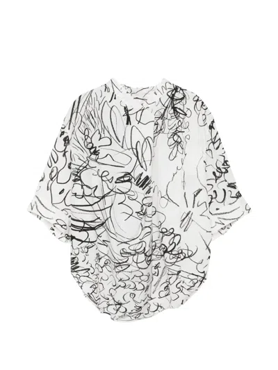 Jnby Botanical Blouse In Multi