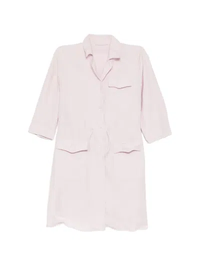 Jnby Collared Mini Dress In Pink
